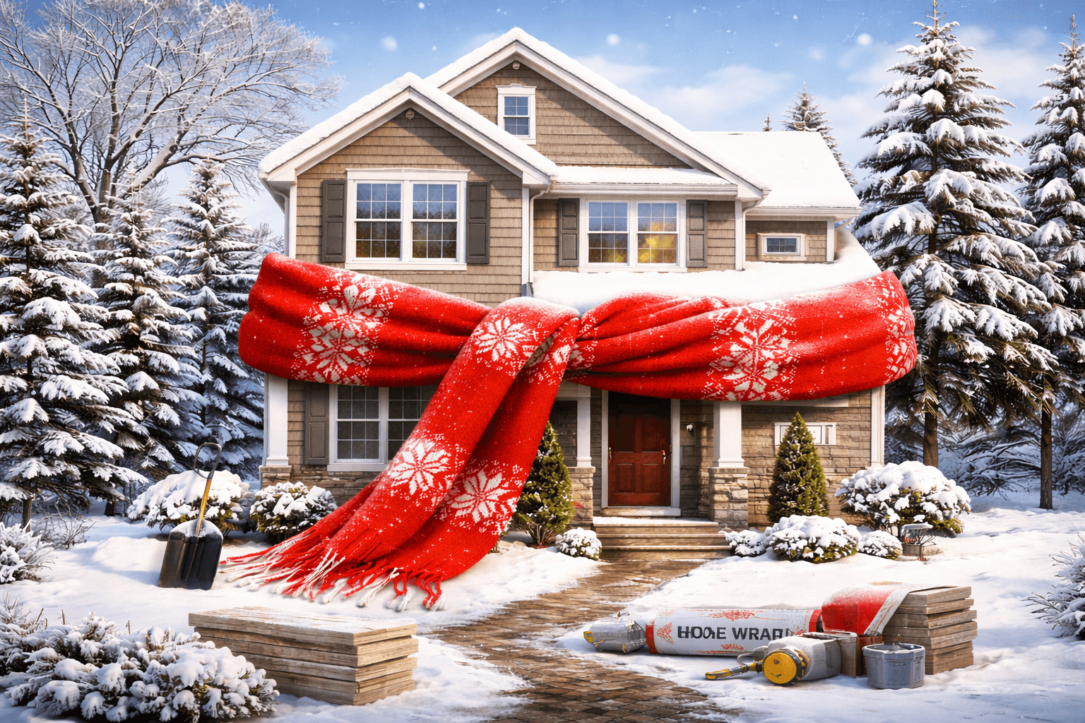 Wrap Your Home for Winter: Siding Prep
